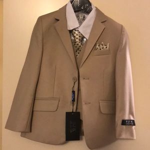 Boys Khaki classic suit